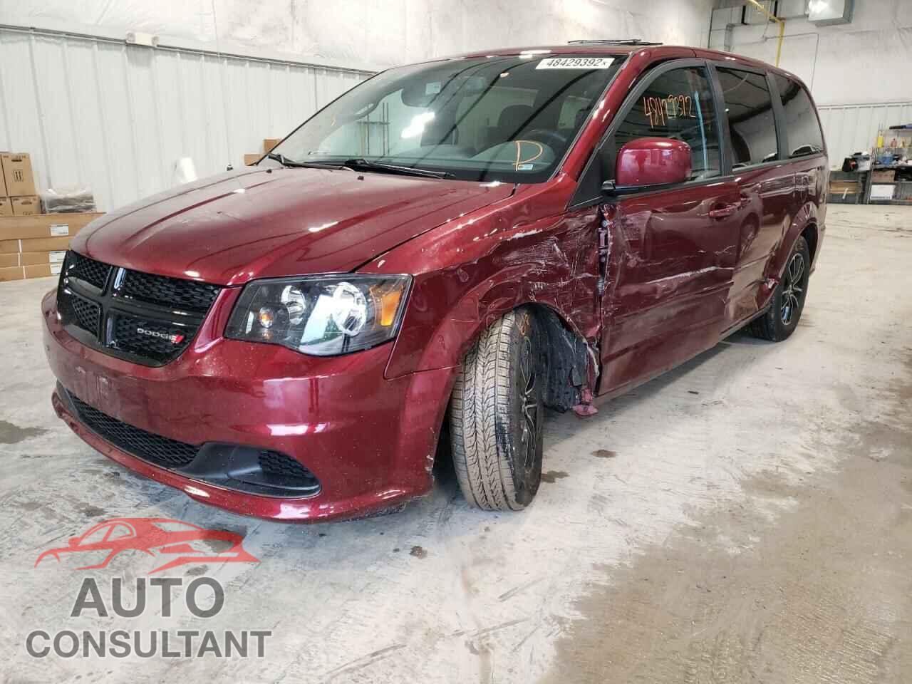 DODGE GRAND CARA 2017 - 2C4RDGBG2HR856707