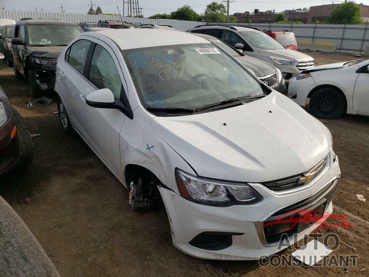 CHEVROLET SONIC 2020 - 1G1JD5SB2L4143140