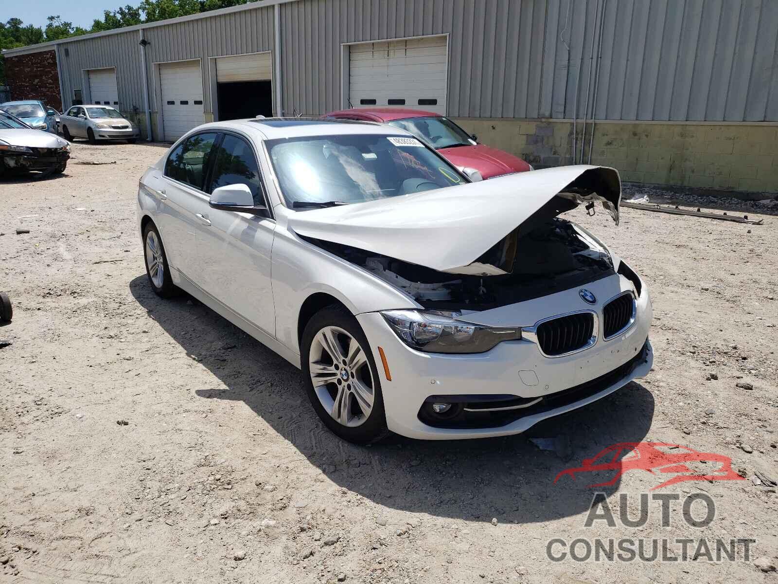 BMW 3 SERIES 2017 - WBA8D9G30HNU64641