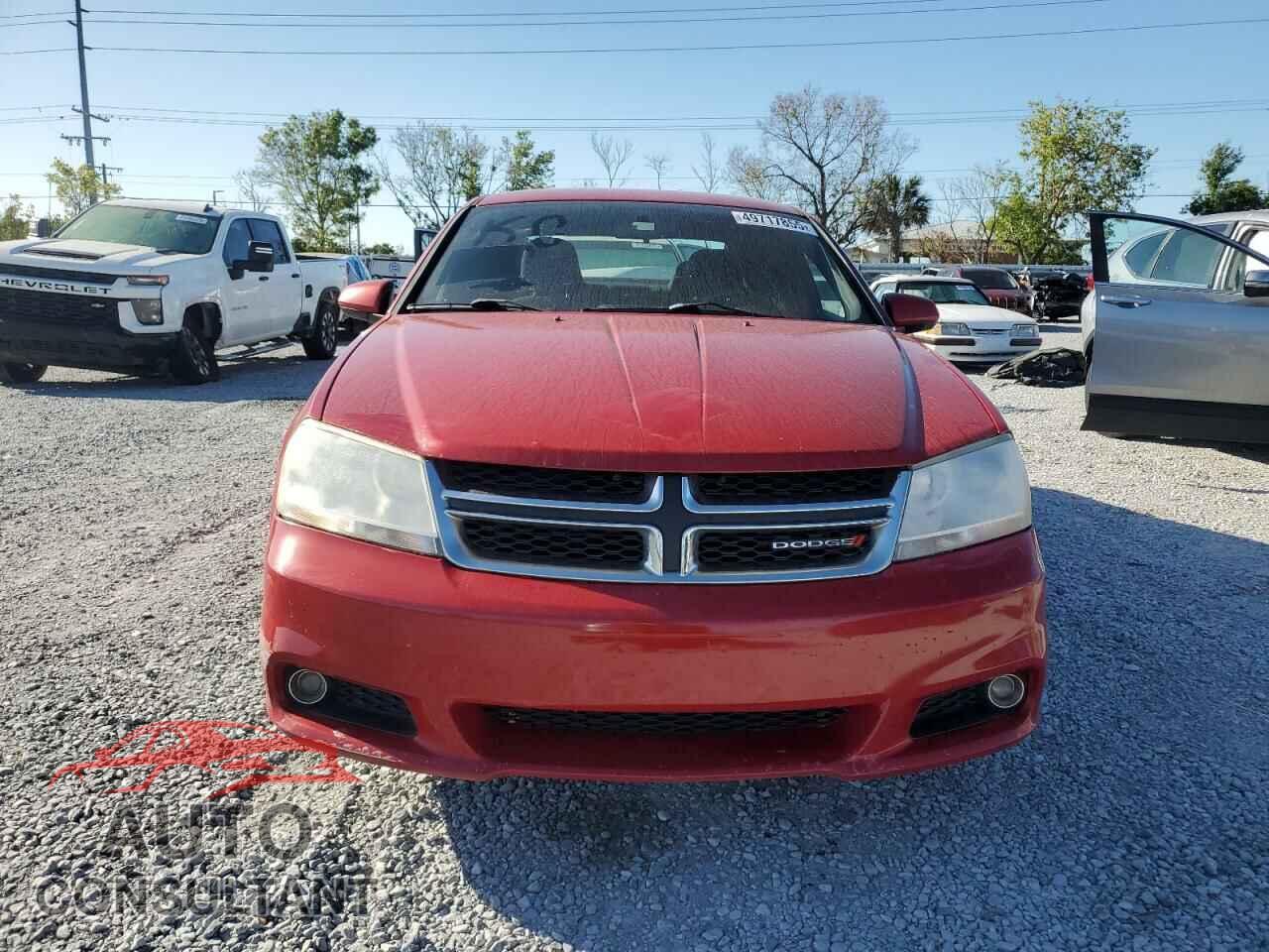 DODGE AVENGER 2013 - 1C3CDZCB9DN626016