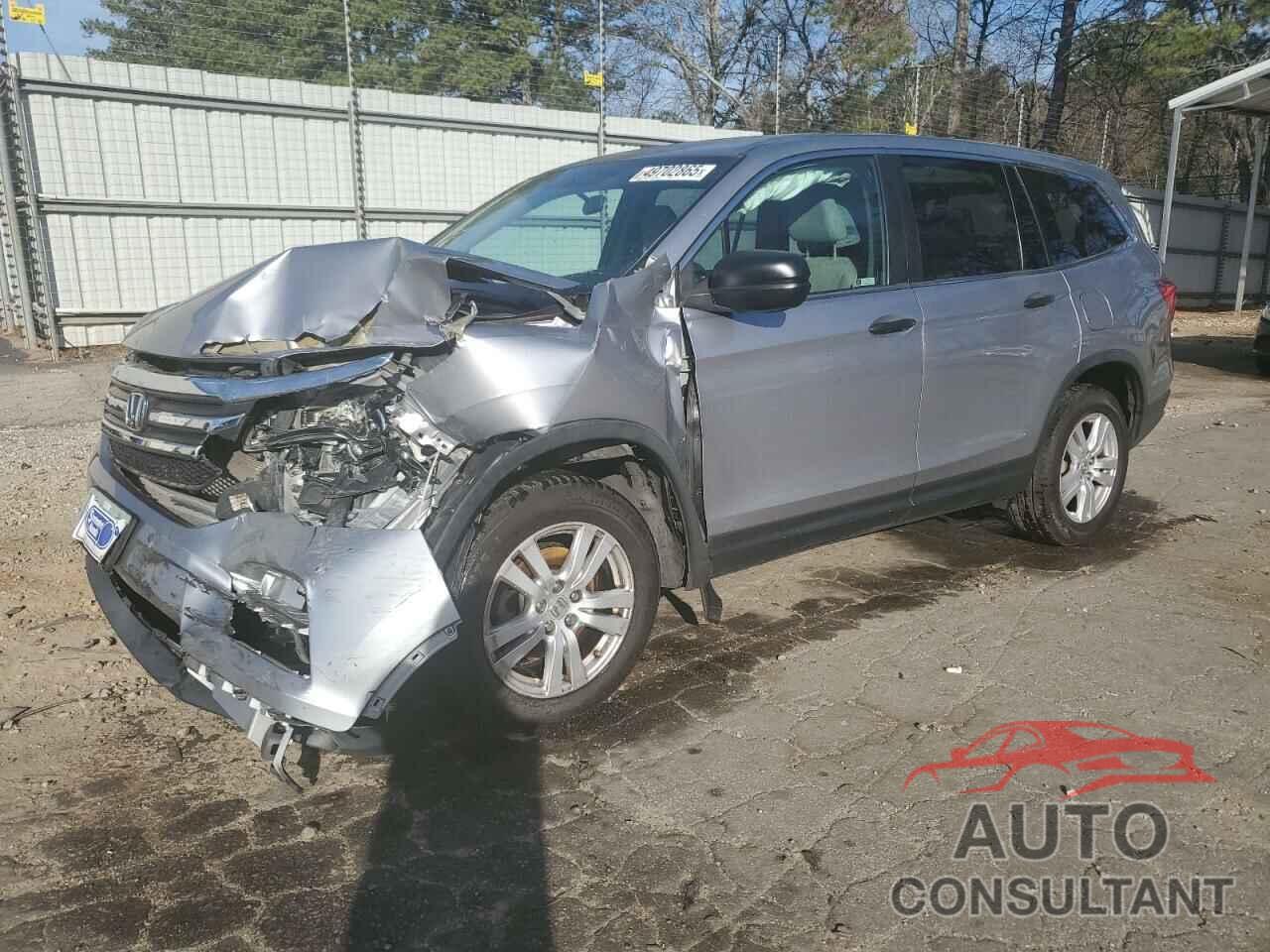 HONDA PILOT 2018 - 5FNYF6H19JB046818