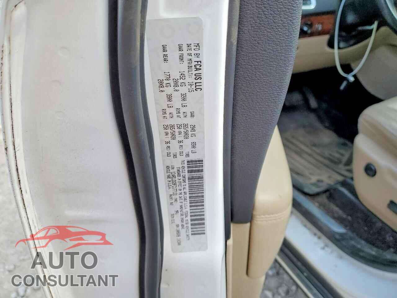 DODGE DURANGO 2015 - 1C4RDJDG9FC177131