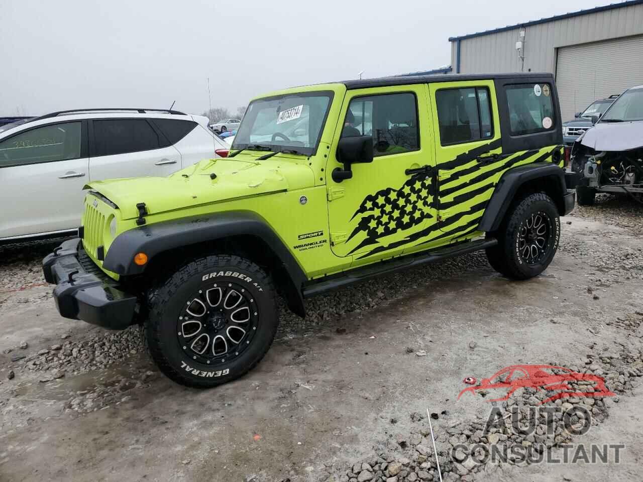 JEEP WRANGLER 2016 - 1C4BJWKG3GL319033