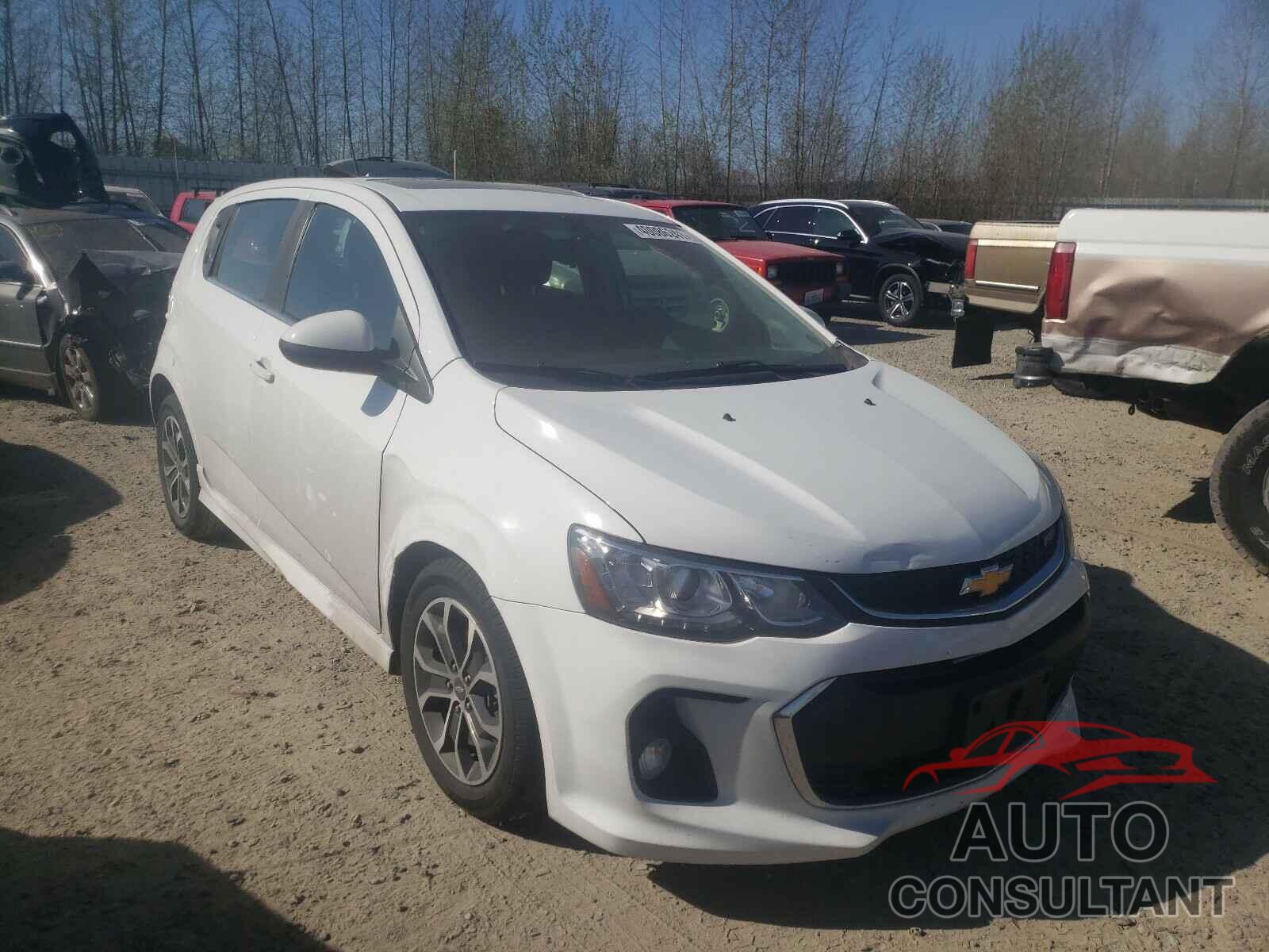 CHEVROLET SONIC 2017 - 1G1JD6SB5H4129021