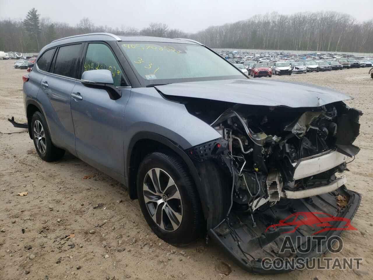 TOYOTA HIGHLANDER 2020 - 5TDHZRBH2LS024558