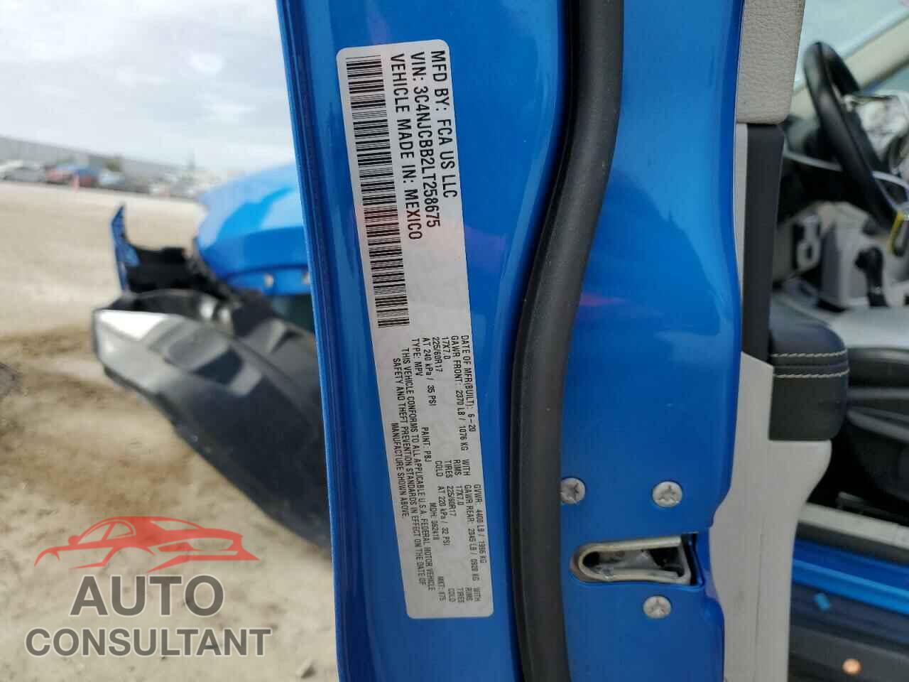 JEEP COMPASS 2020 - 3C4NJCBB2LT258675