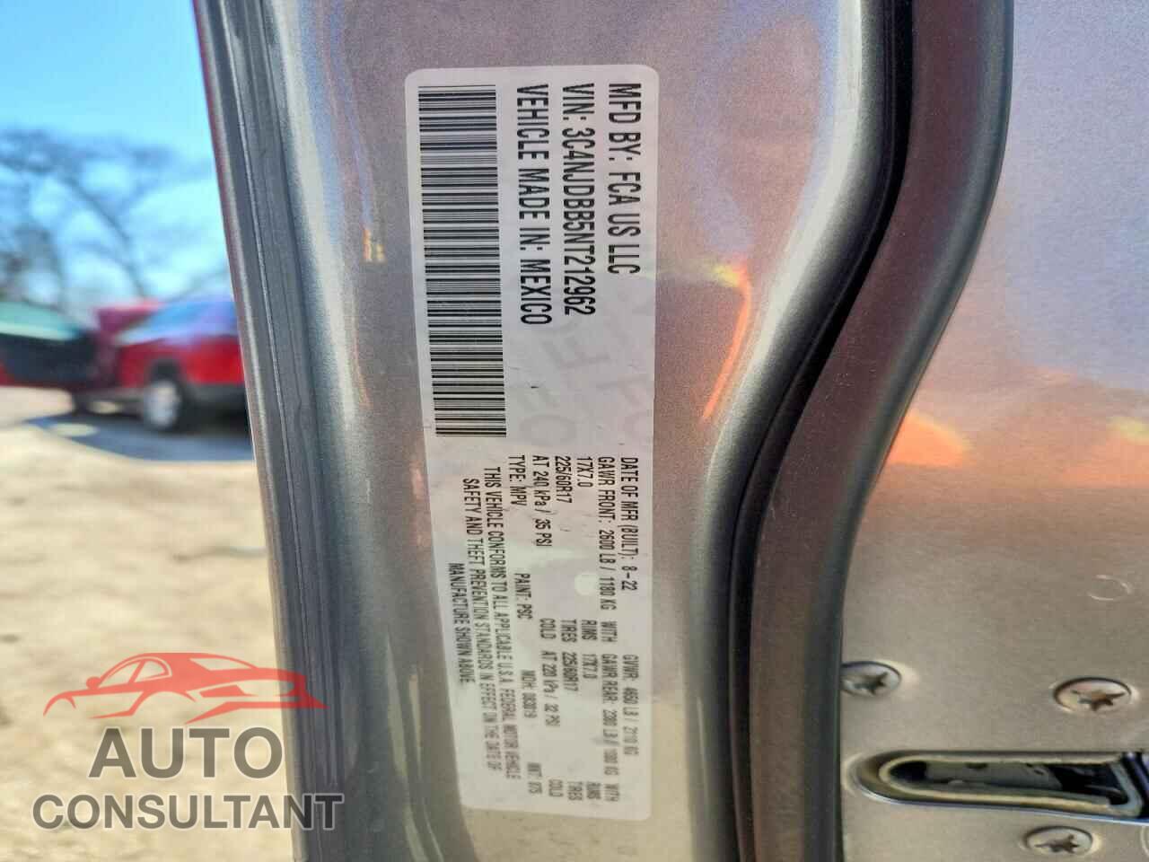 JEEP COMPASS 2022 - 3C4NJDBB5NT212962