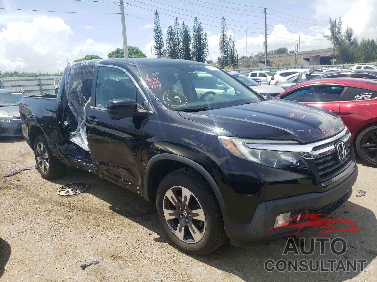 HONDA RIDGELINE 2017 - 5FPYK3F68HB029356