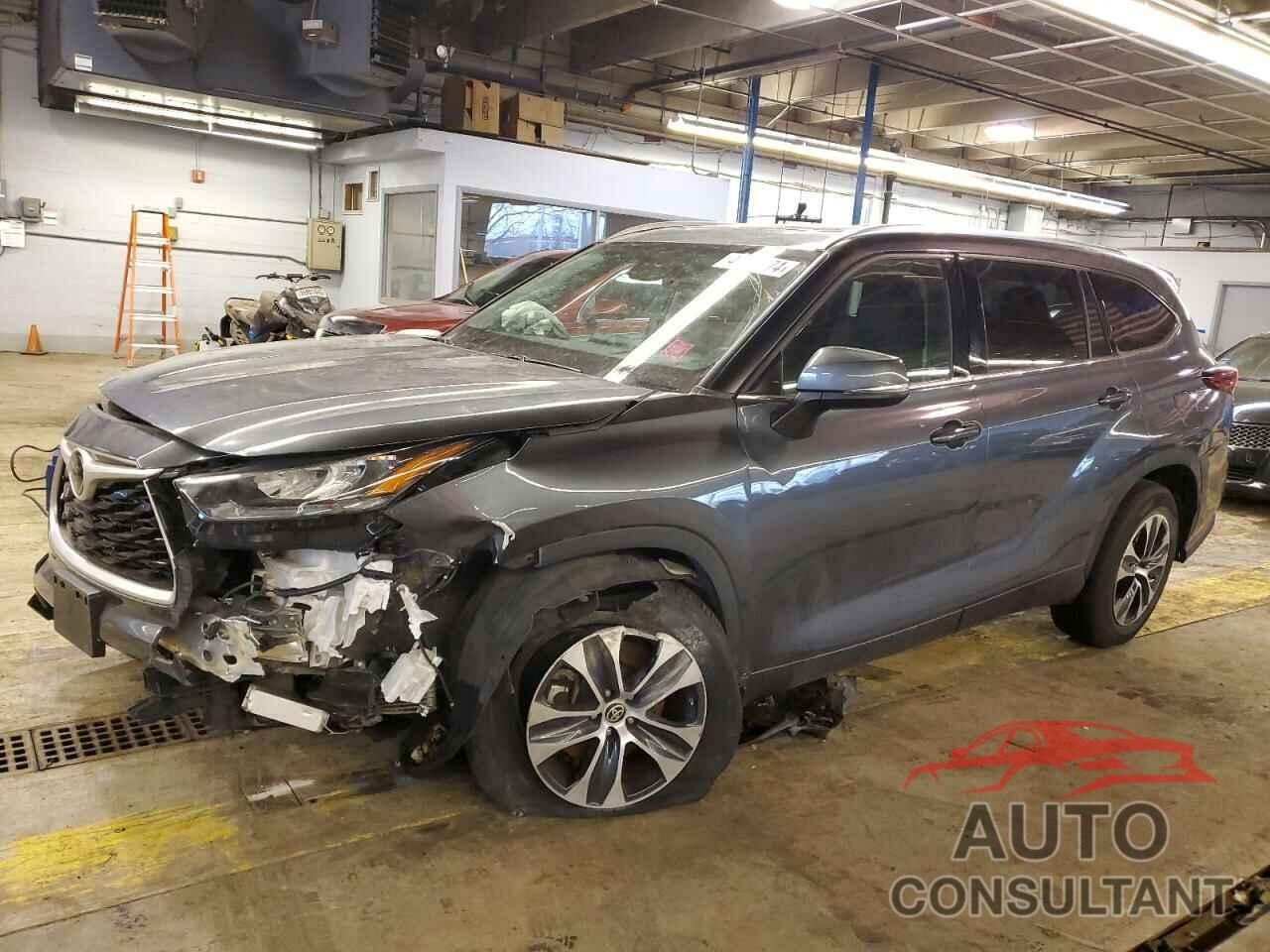 TOYOTA HIGHLANDER 2020 - 5TDGZRAH7LS505869