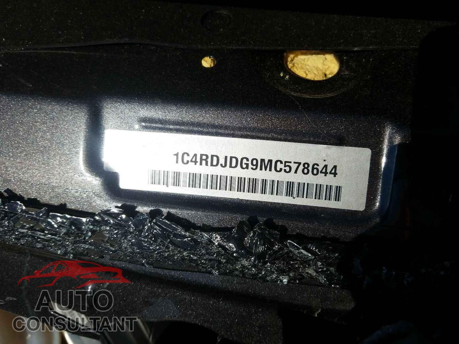 DODGE DURANGO 2021 - 1C4RDJDG9MC578644