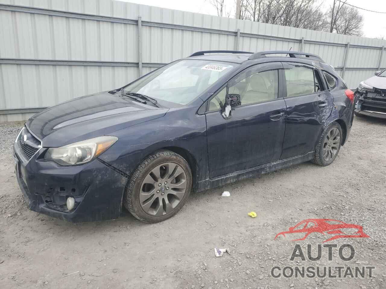 SUBARU IMPREZA 2015 - JF1GPAU63FH294525