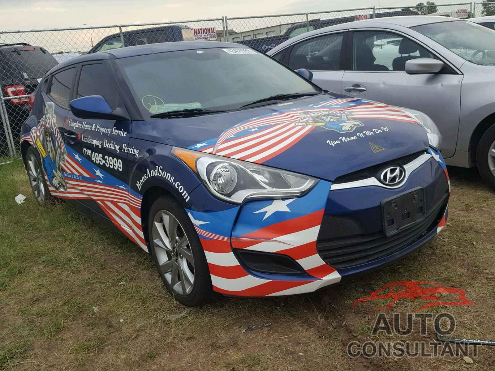 HYUNDAI VELOSTER 2016 - KMHTC6ADXGU281764