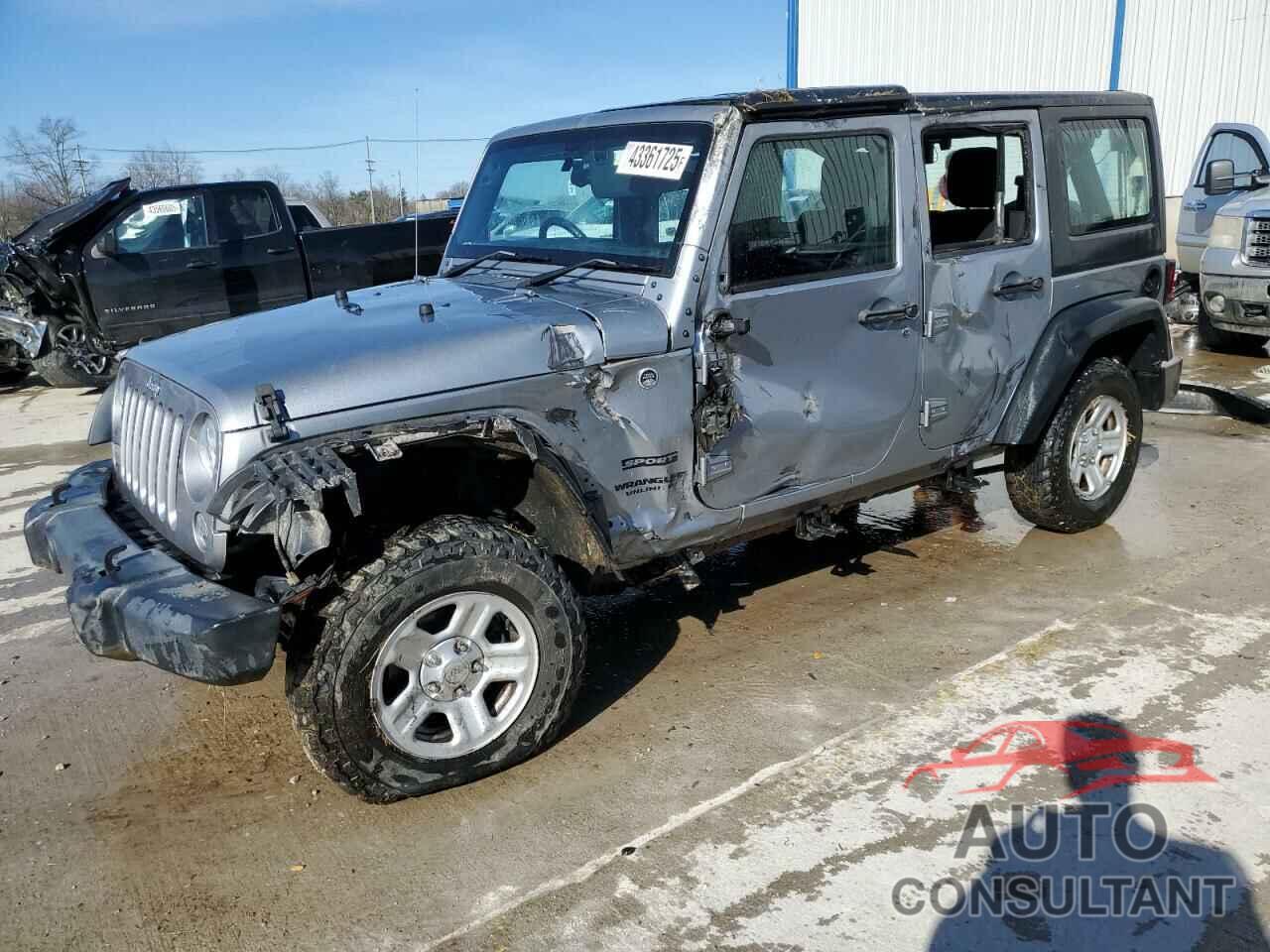 JEEP WRANGLER 2016 - 1C4BJWKG2GL156875