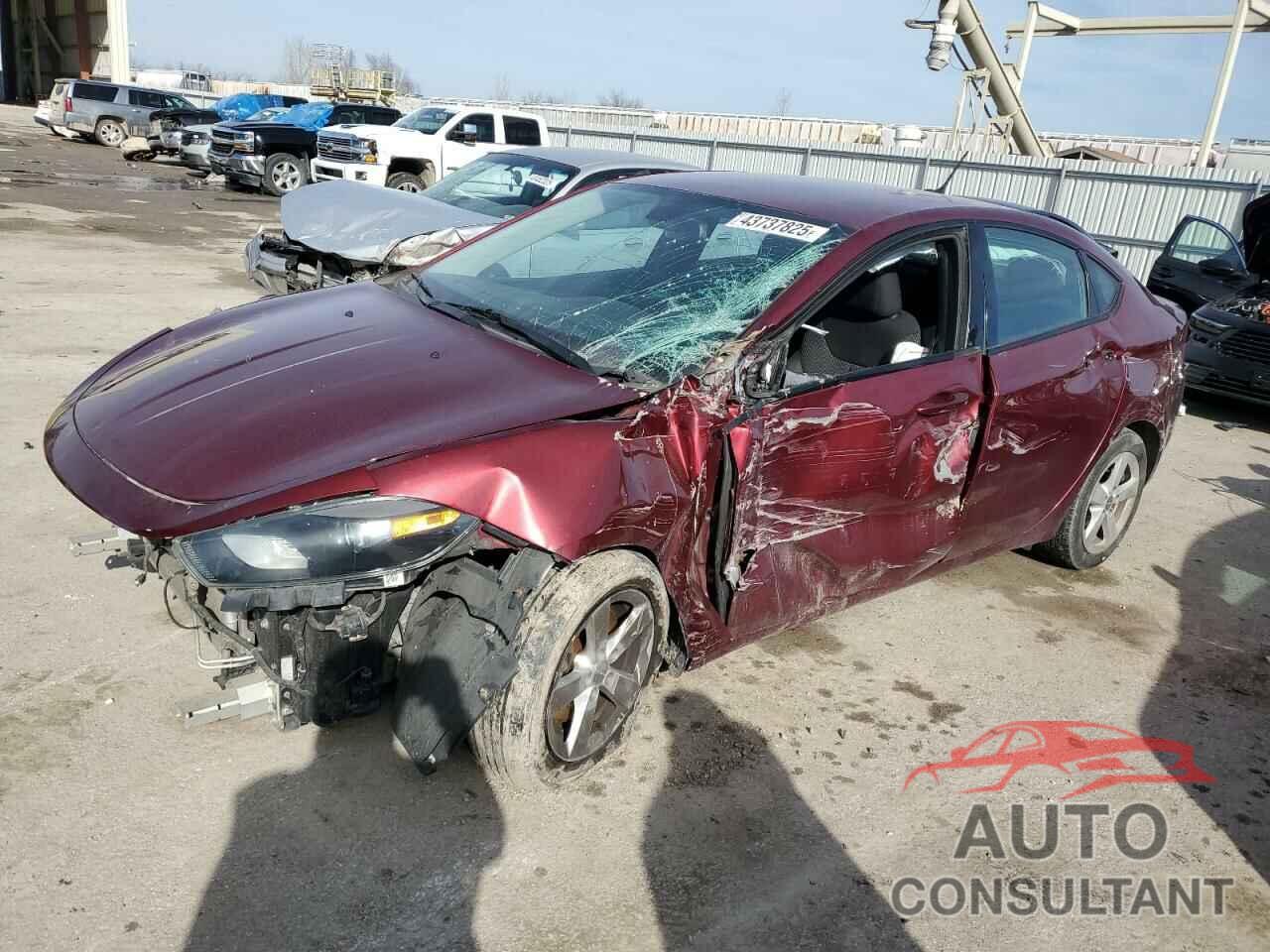 DODGE DART 2015 - 1C3CDFBB6FD351505