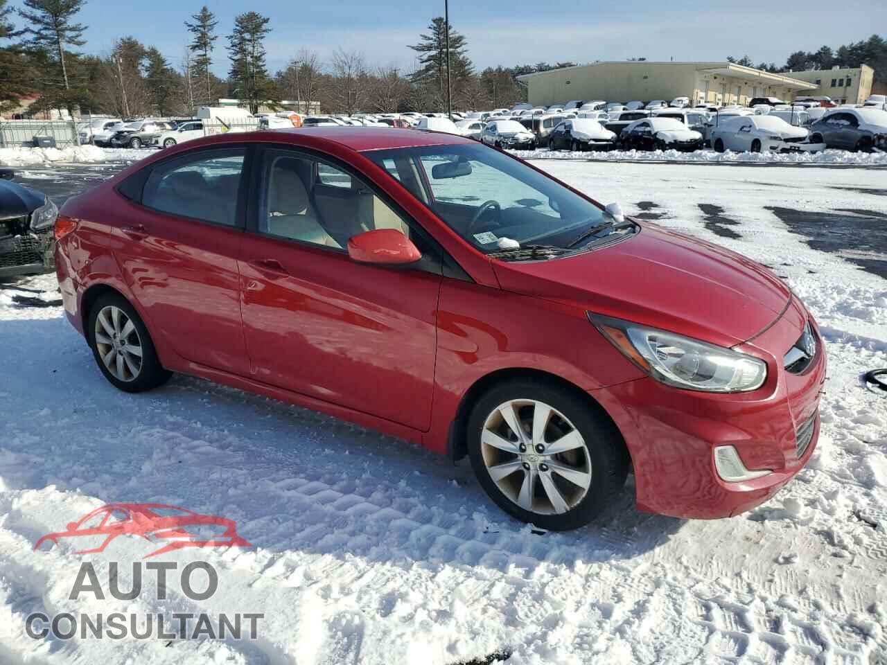 HYUNDAI ACCENT 2012 - KMHCU4AE8CU130698