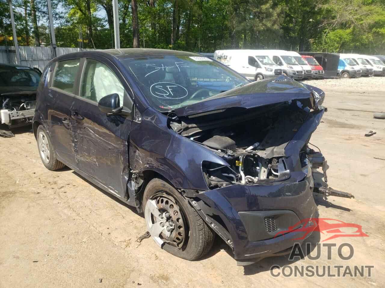 CHEVROLET SONIC 2016 - 1G1JA6SH0G4164593