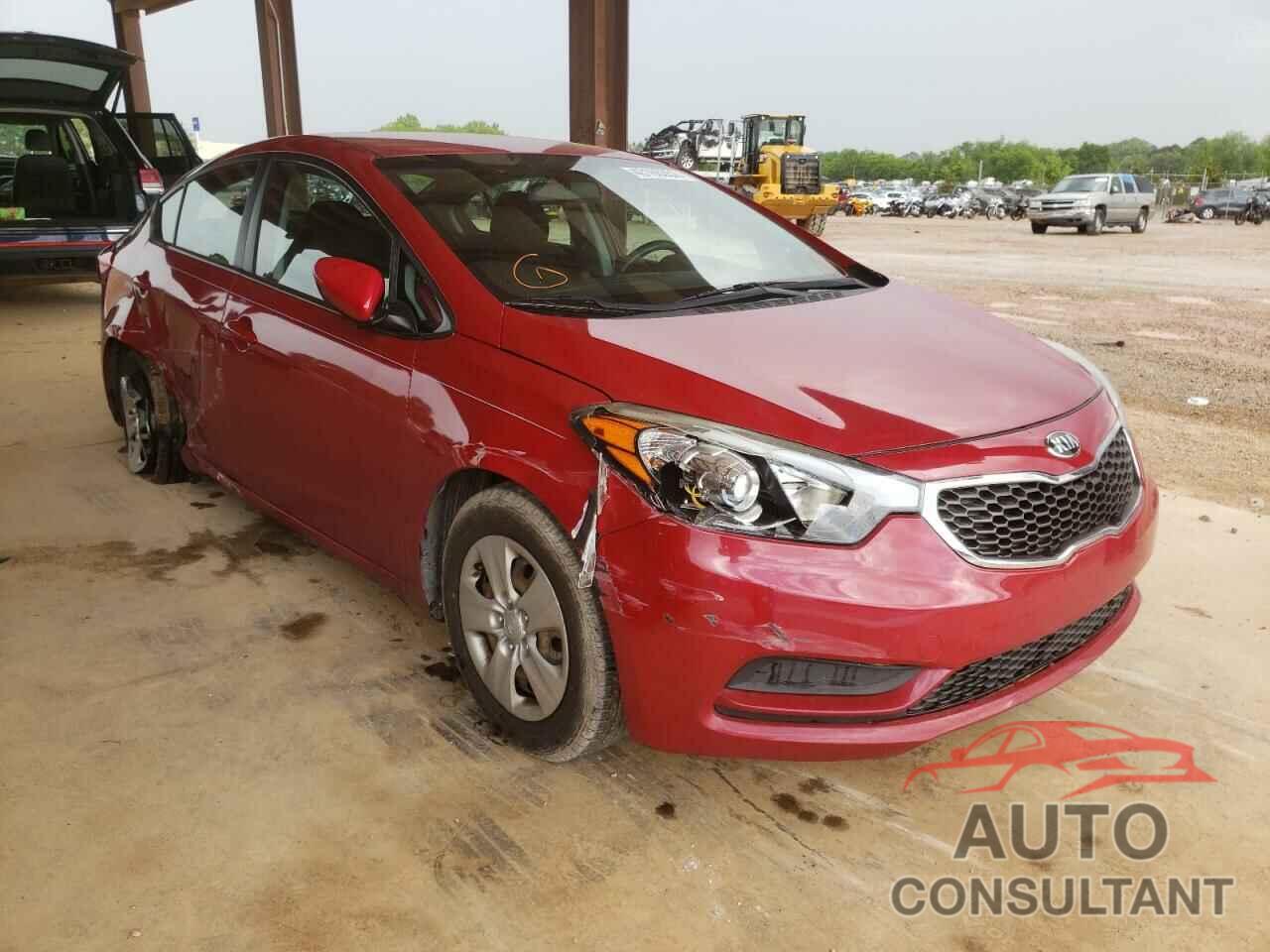 KIA FORTE 2016 - KNAFK4A6XG5495512