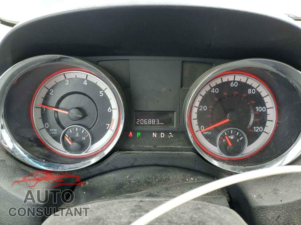 DODGE CARAVAN 2012 - 2C4RDGCG5CR365216