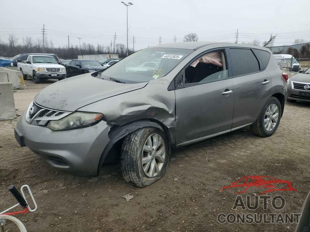 NISSAN MURANO 2012 - JN8AZ1MU5CW107564