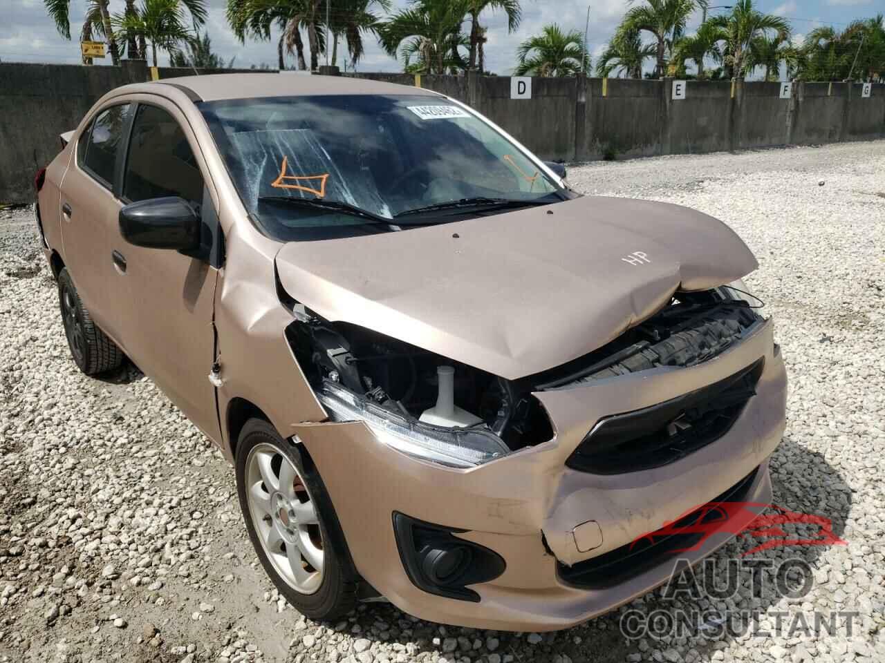 MITSUBISHI MIRAGE 2017 - ML32F3FJ1HHF16265