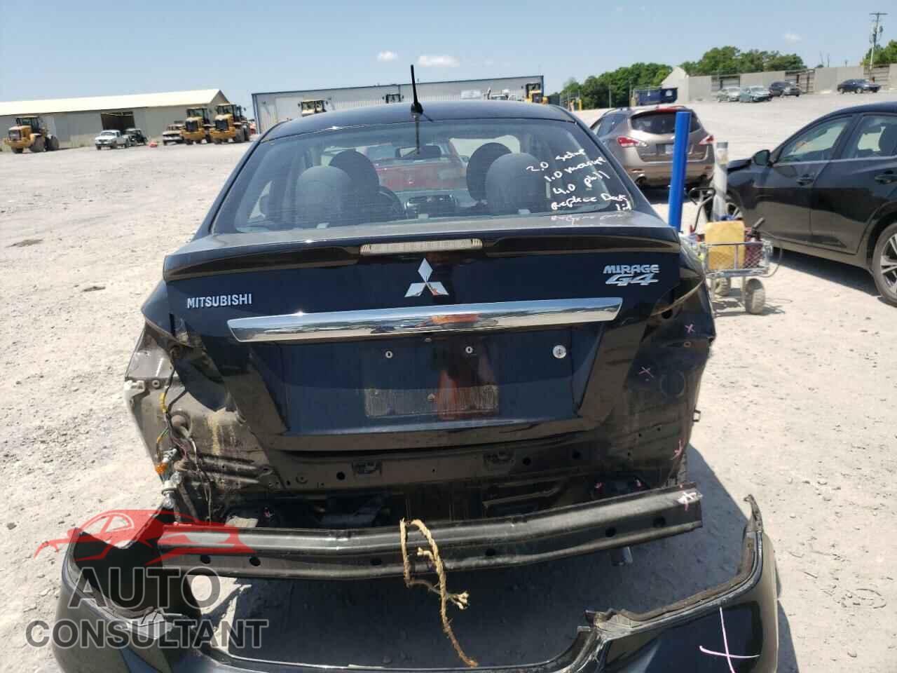 MITSUBISHI MIRAGE 2017 - ML32F3FJ0HHF08268
