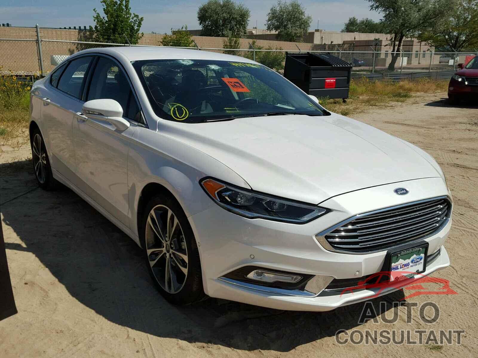 FORD FUSION 2017 - 3FA6P0D96HR264372