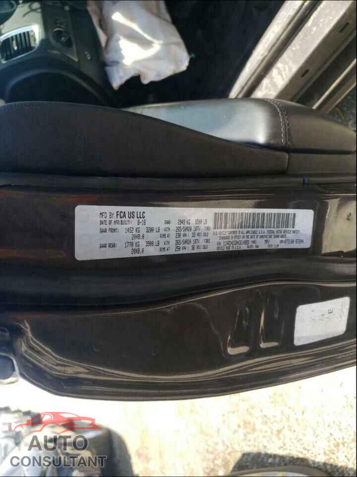 DODGE DURANGO 2017 - 1C4RDHDG9HC614993