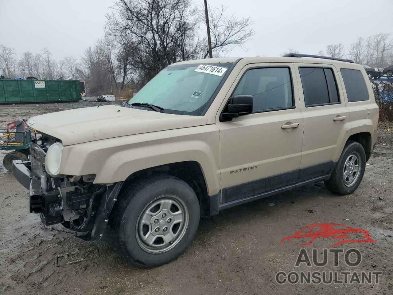 JEEP PATRIOT 2017 - 1C4NJPBA3HD157897