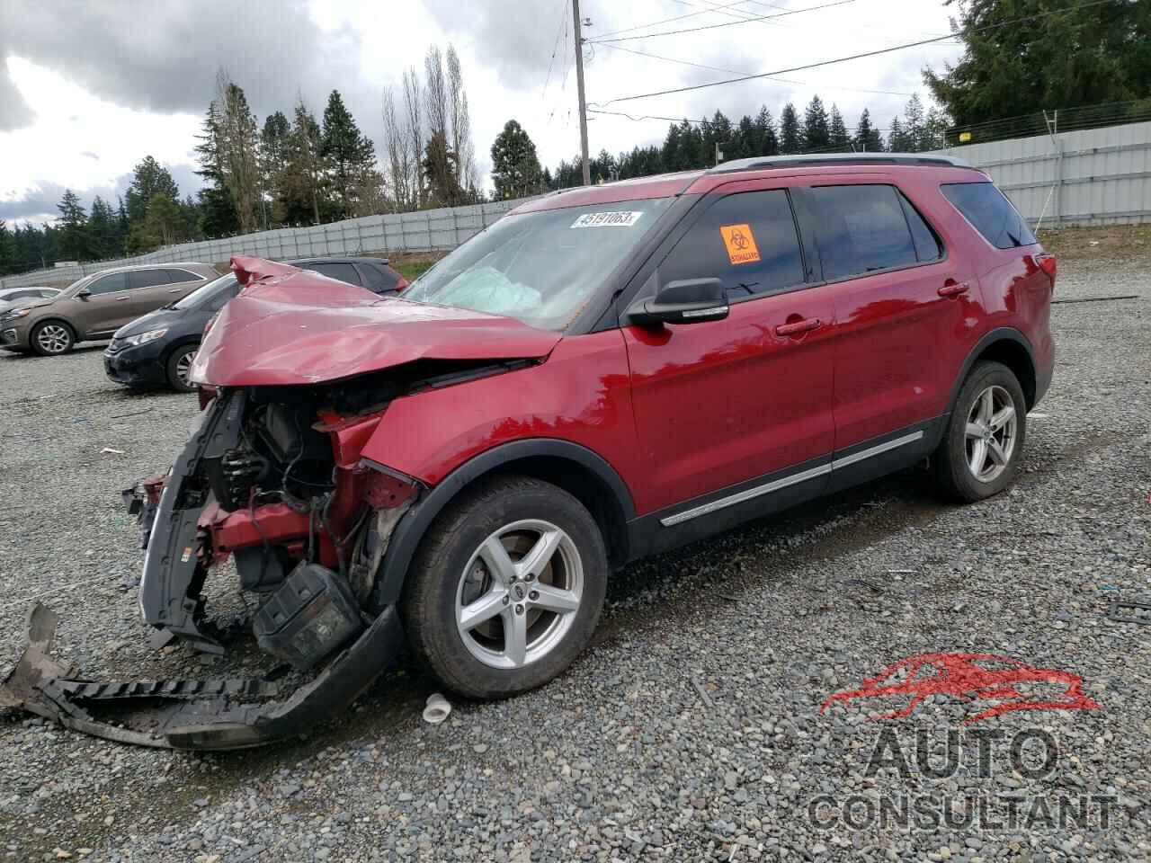 FORD EXPLORER 2016 - 1FM5K8D81GGA98161
