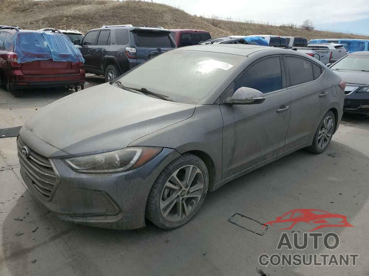 HYUNDAI ELANTRA 2018 - KMHD84LFXJU450732