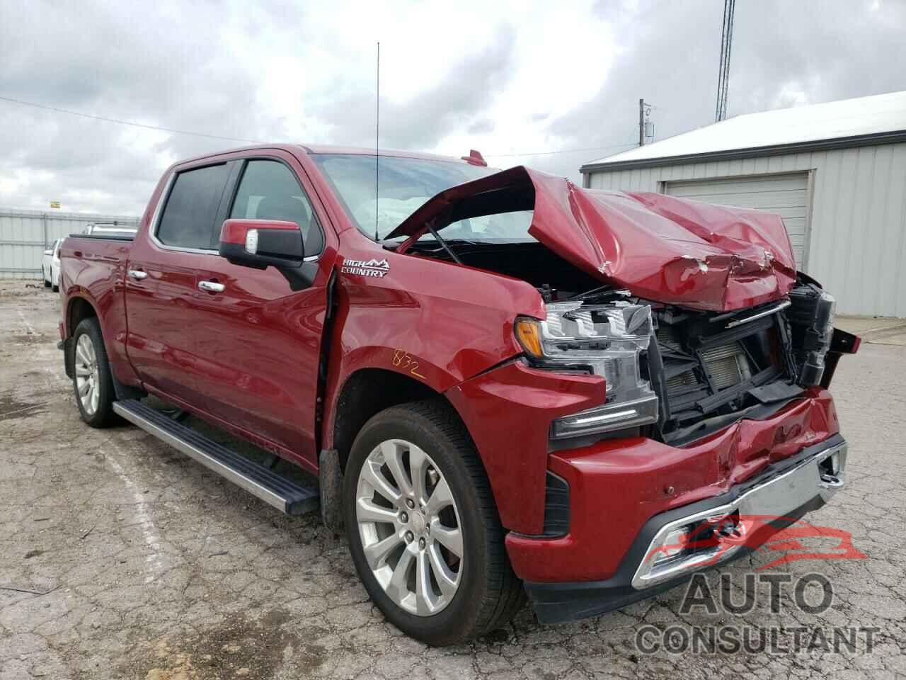 CHEVROLET SILVERADO 2019 - 1GCUYHED3KZ327057