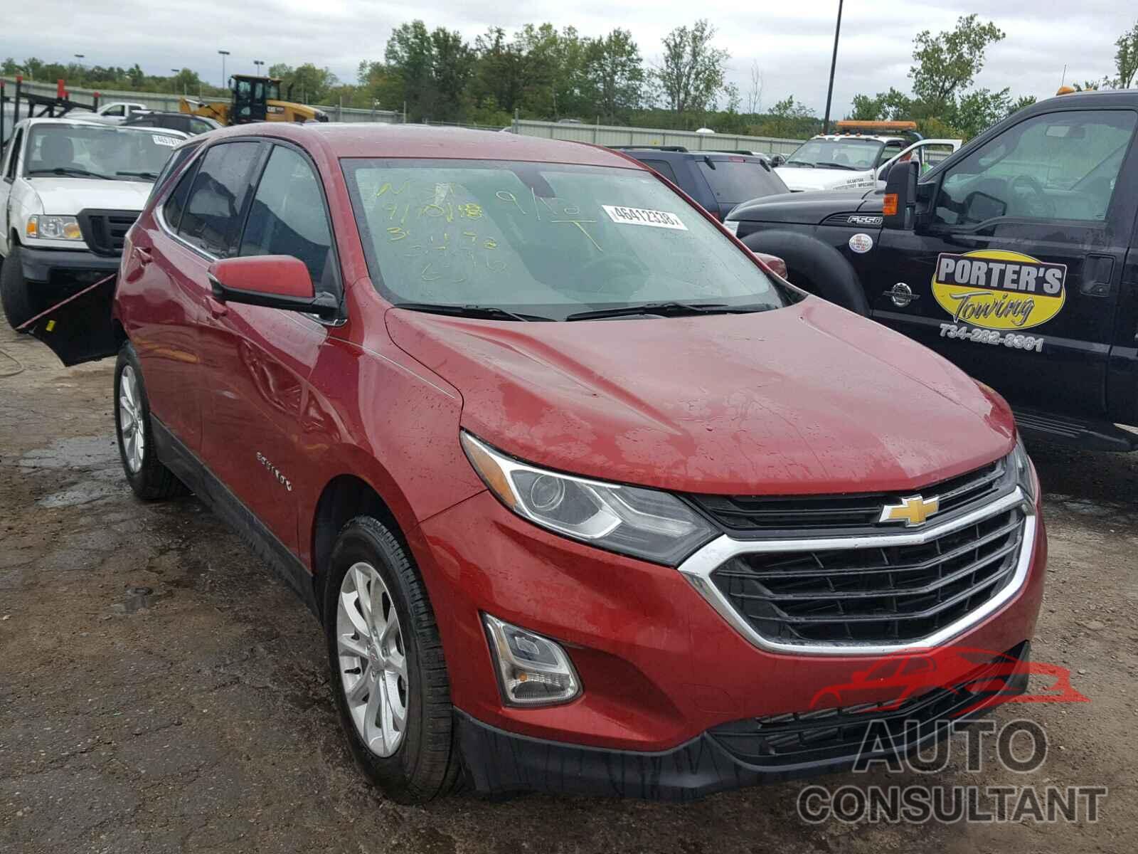 CHEVROLET EQUINOX LT 2018 - 3GNAXJEV2JS510796