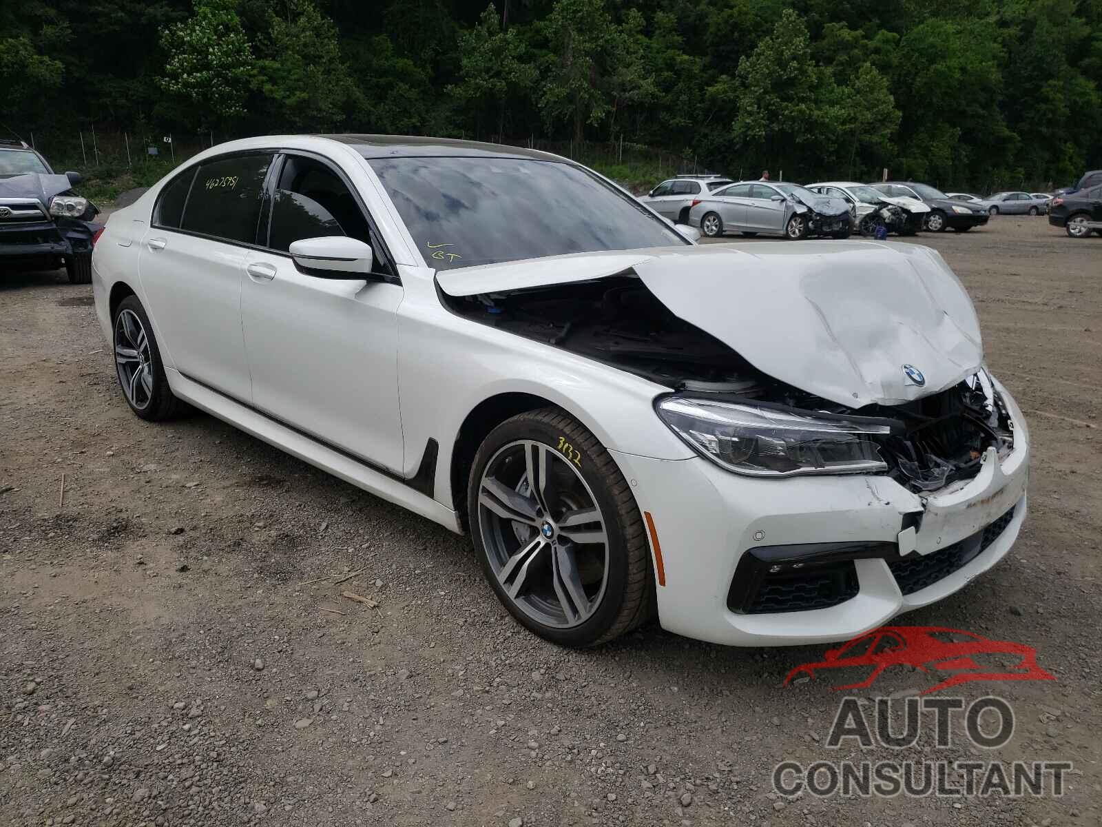 BMW 7 SERIES 2016 - WBA7F2C5XGG416281