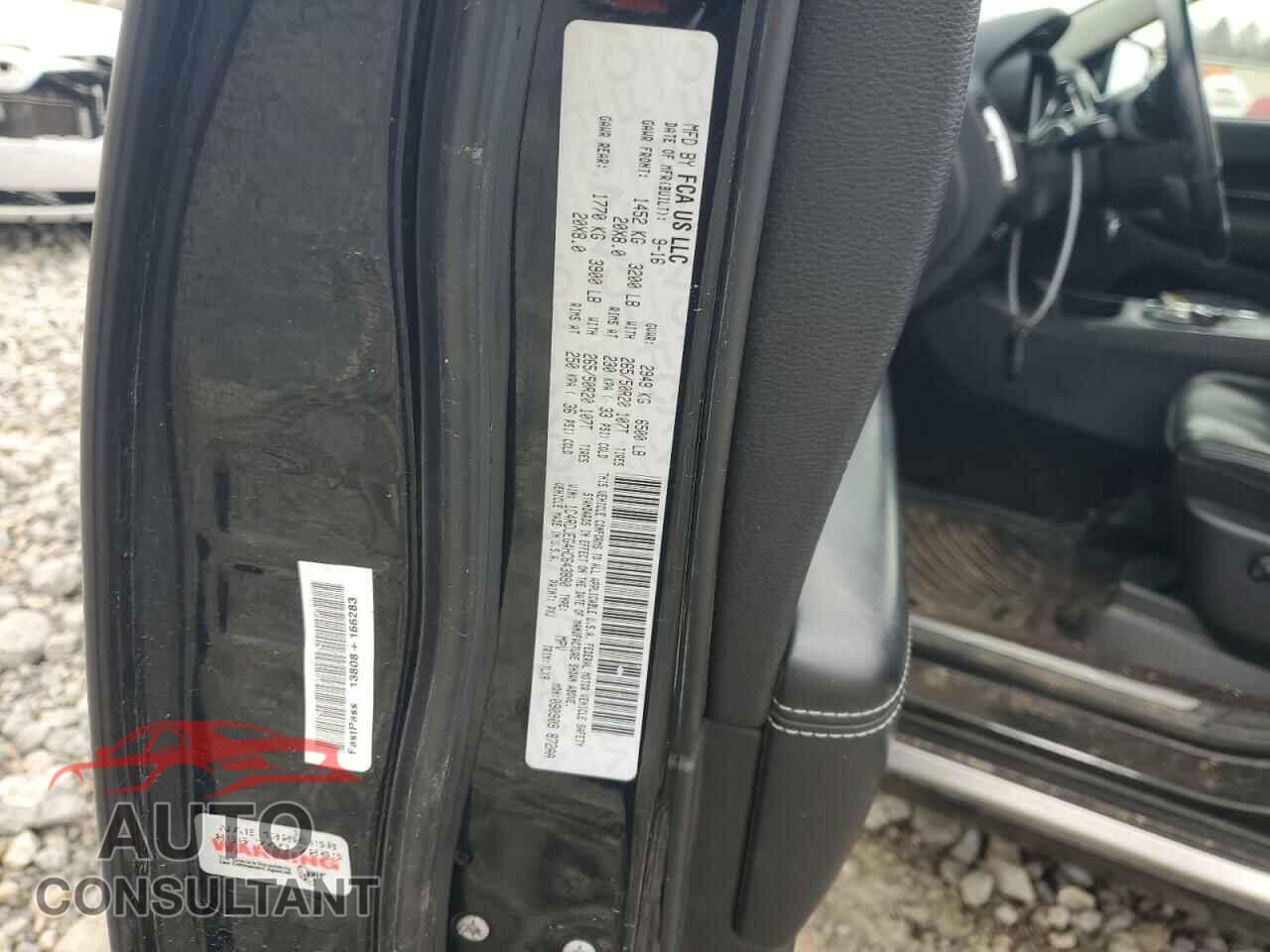 DODGE DURANGO 2017 - 1C4RDJEG4HC643890