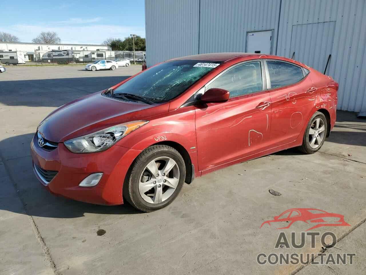 HYUNDAI ELANTRA 2013 - KMHDH4AE4DU601126