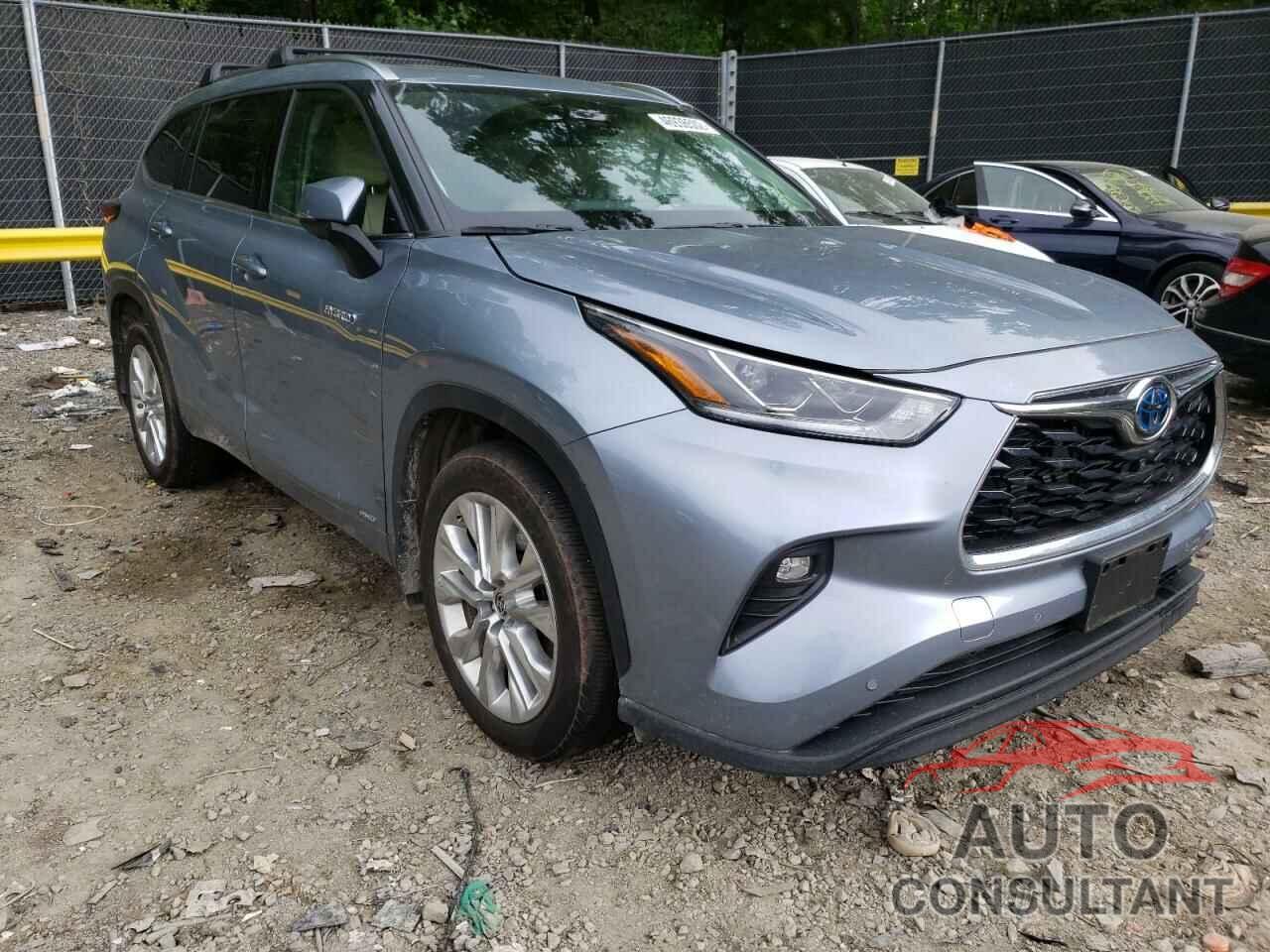 TOYOTA HIGHLANDER 2021 - 5TDXBRCH8MS061291
