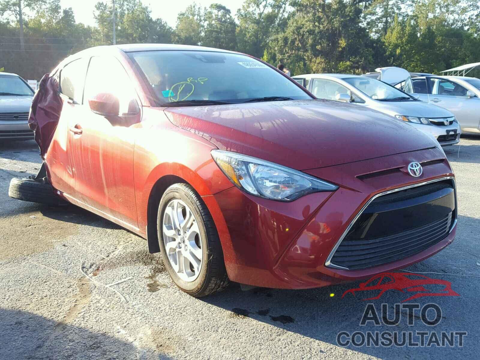 TOYOTA YARIS 2017 - 3MYDLBYV8HY160912
