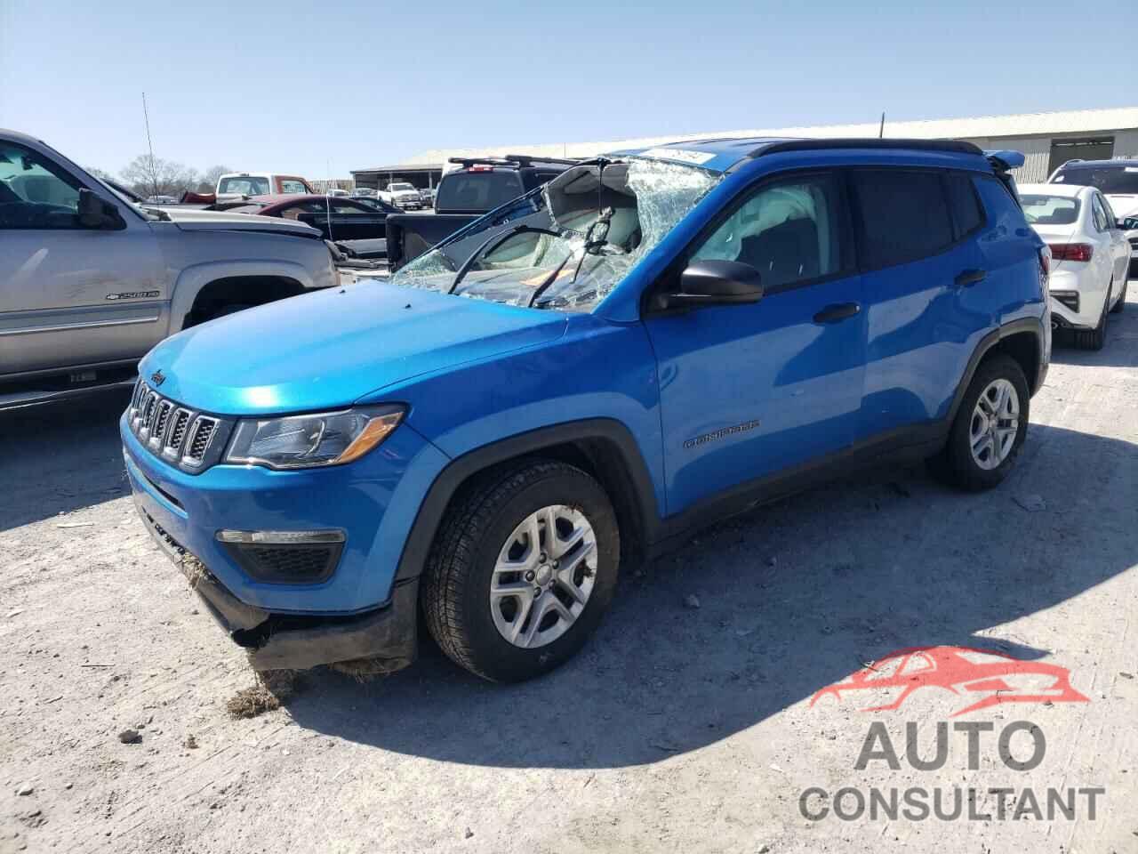 JEEP COMPASS 2017 - 3C4NJCAB5HT669657