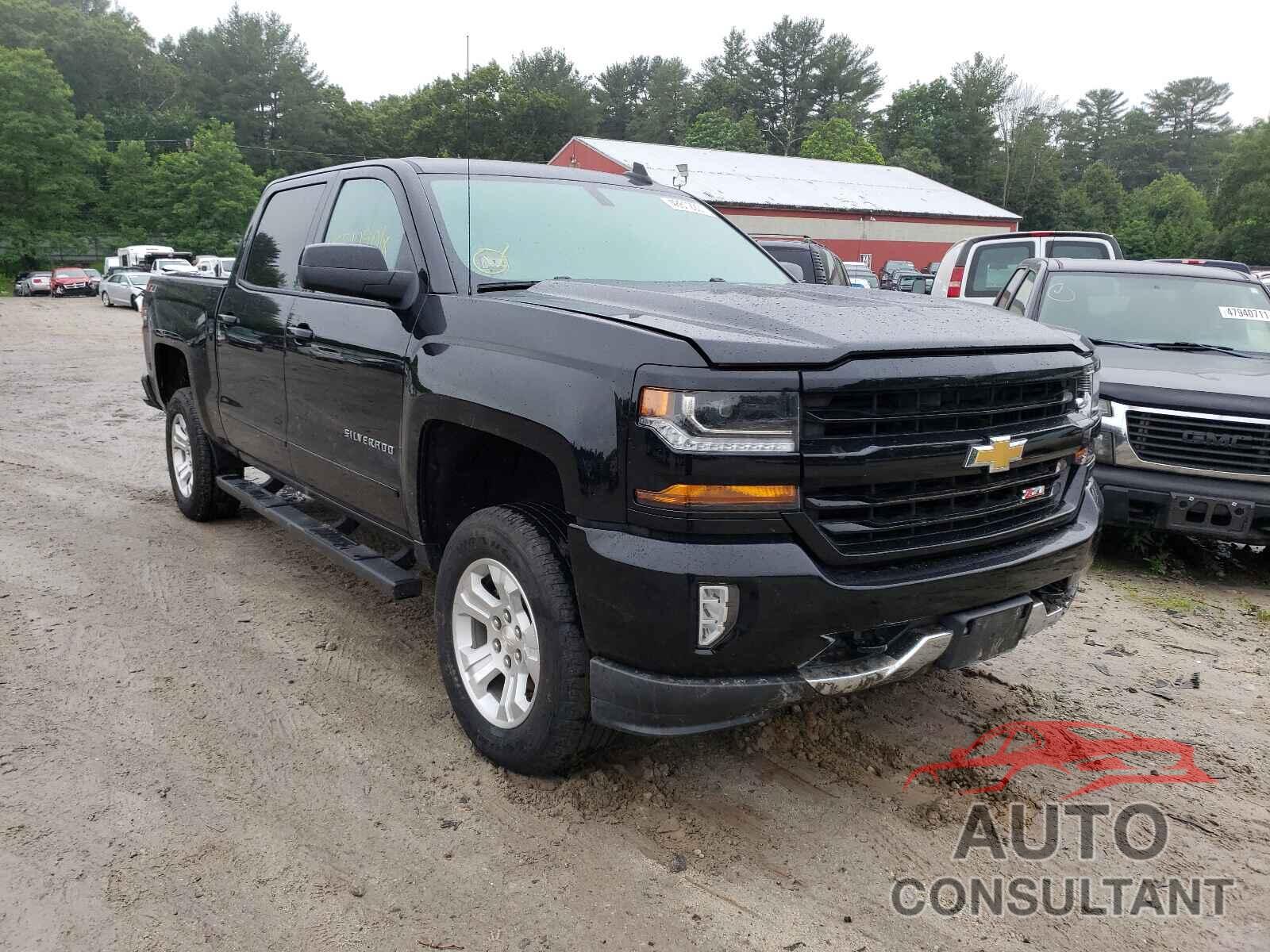 CHEVROLET SILVERADO 2018 - 3GCUKREC1JG469386