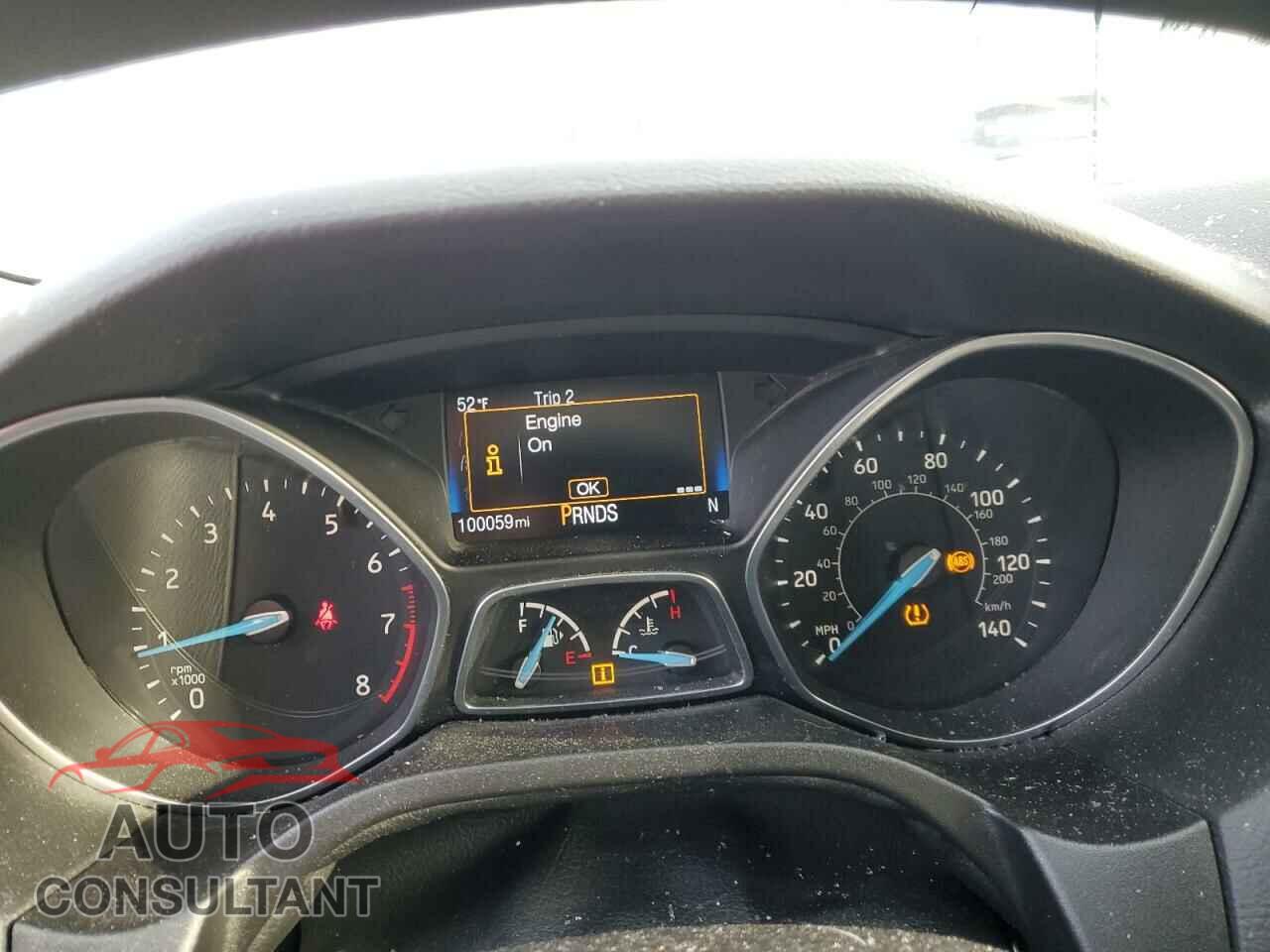 FORD FOCUS 2017 - 1FADP3M22HL318499
