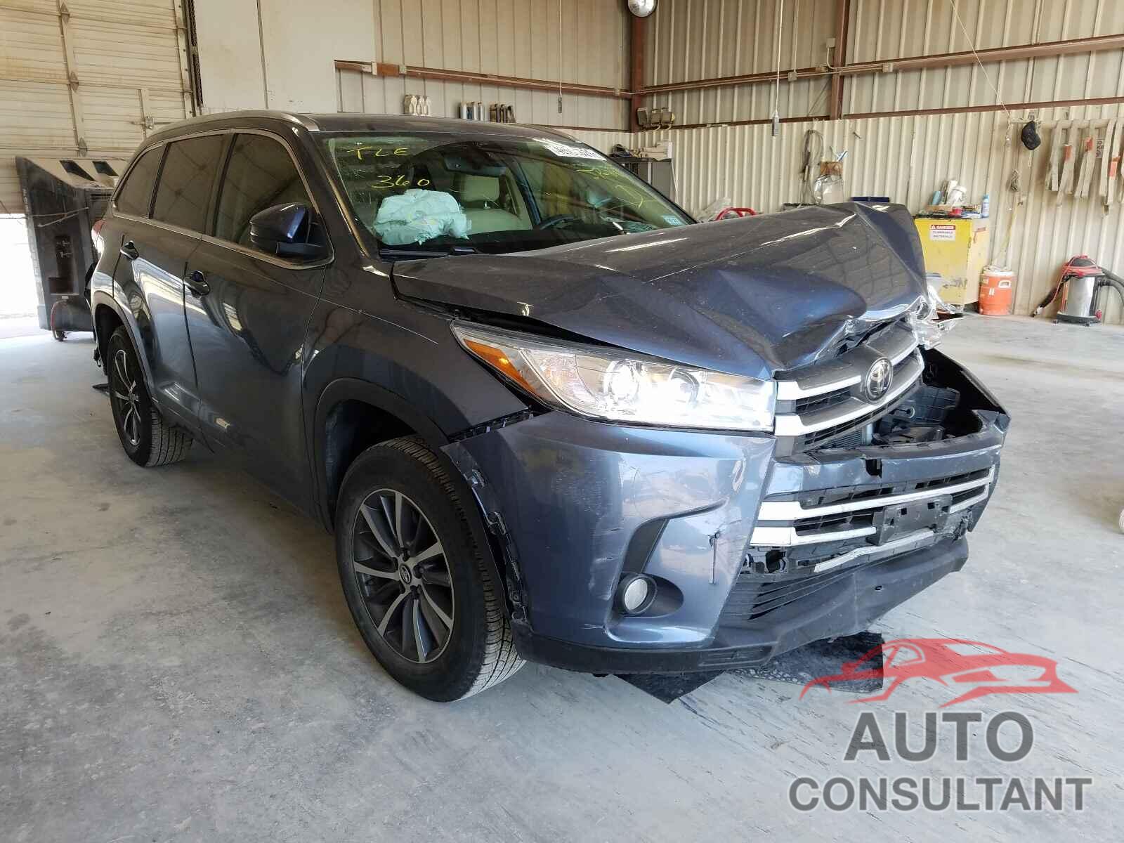 TOYOTA HIGHLANDER 2018 - 5TDKZRFH4JS286305