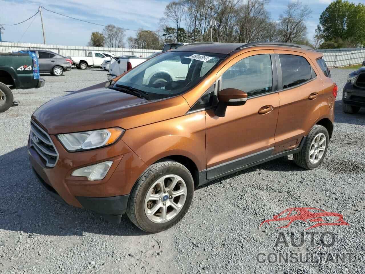 FORD ECOSPORT 2018 - MAJ6P1ULXJC201751