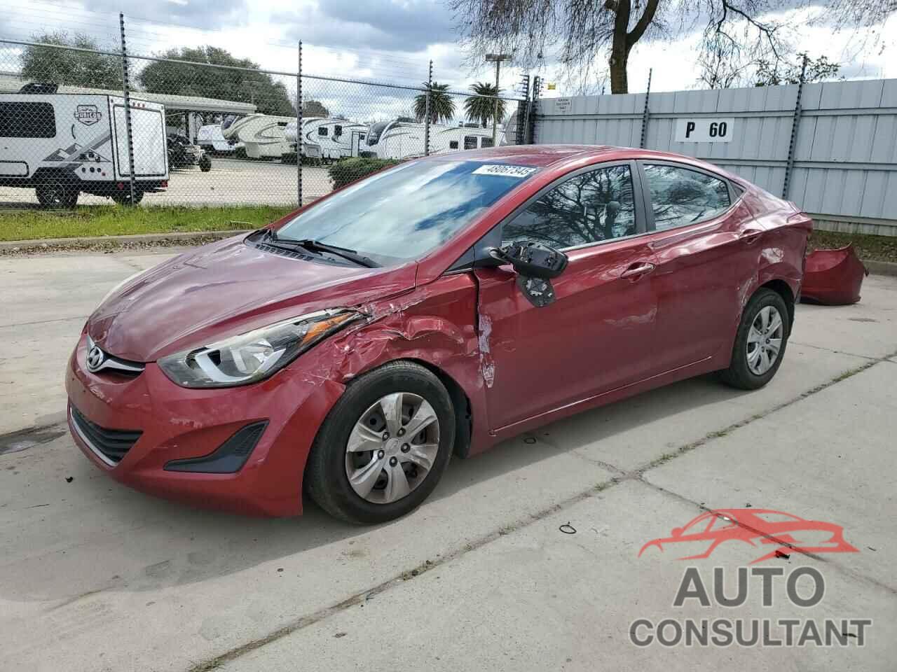 HYUNDAI ELANTRA 2016 - 5NPDH4AE8GH709428
