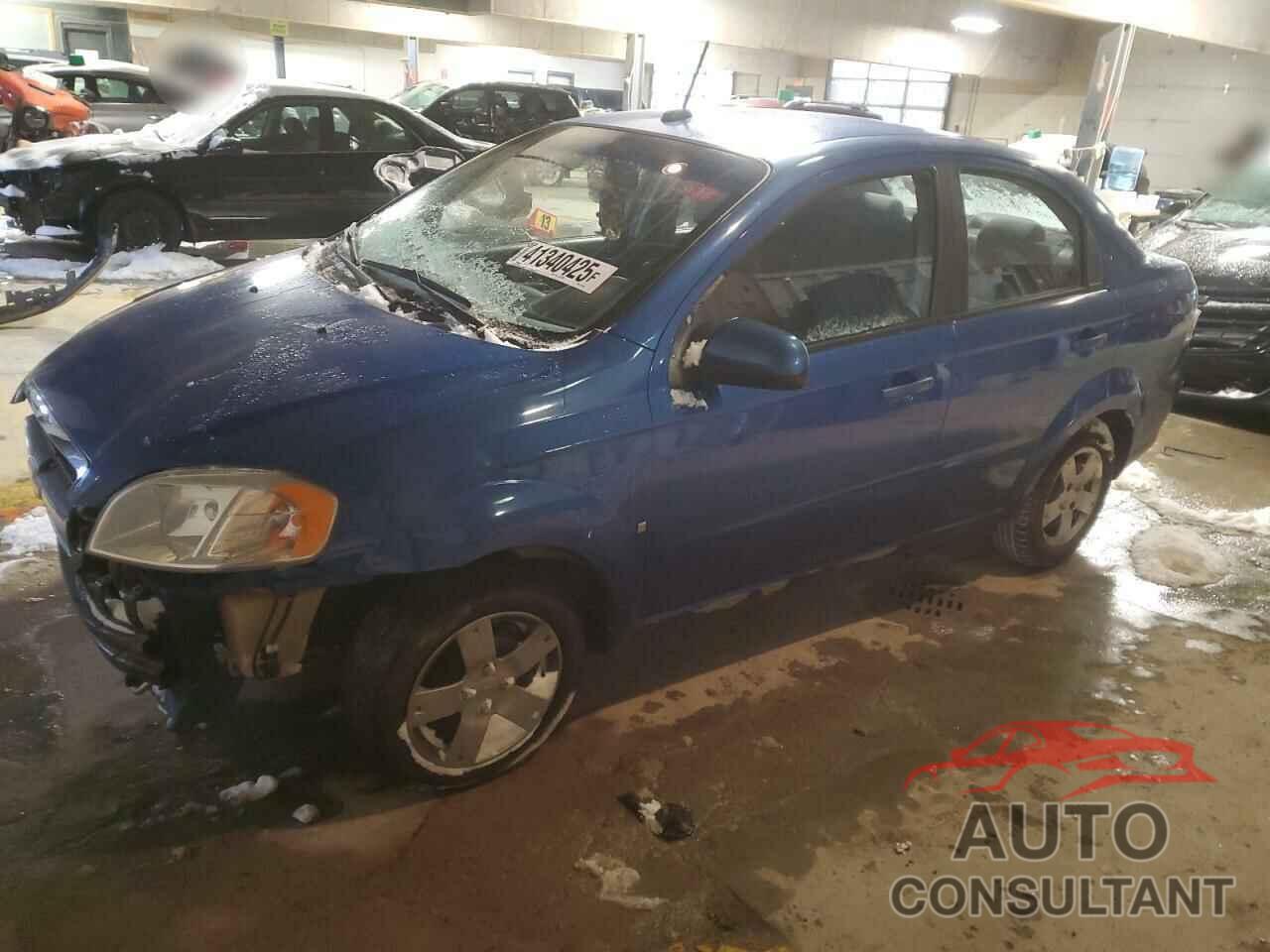 CHEVROLET AVEO 2009 - KL1TD56E49B617993