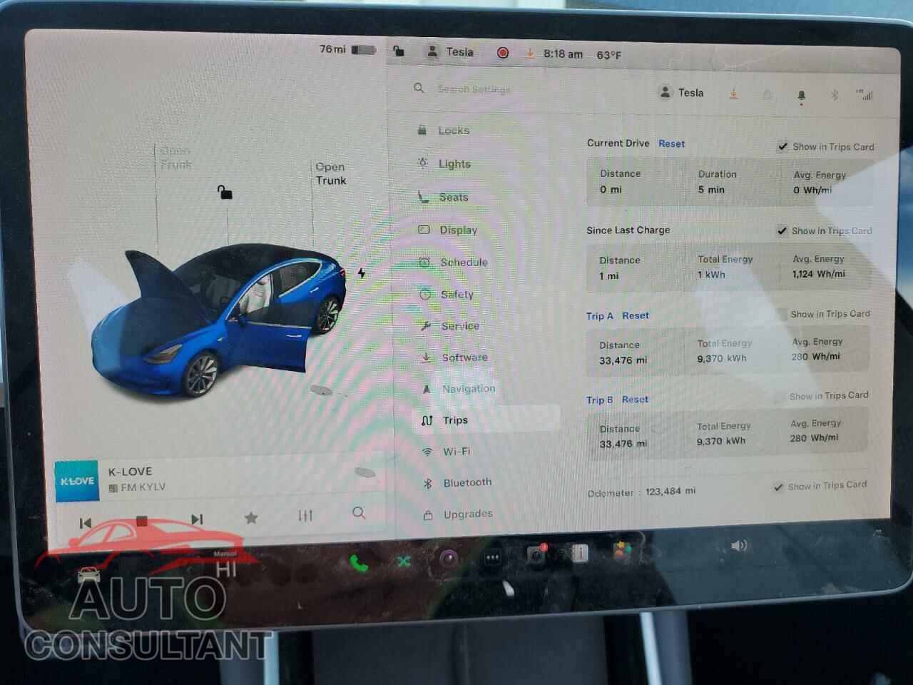 TESLA MODEL 3 2018 - 5YJ3E1EB7JF112165