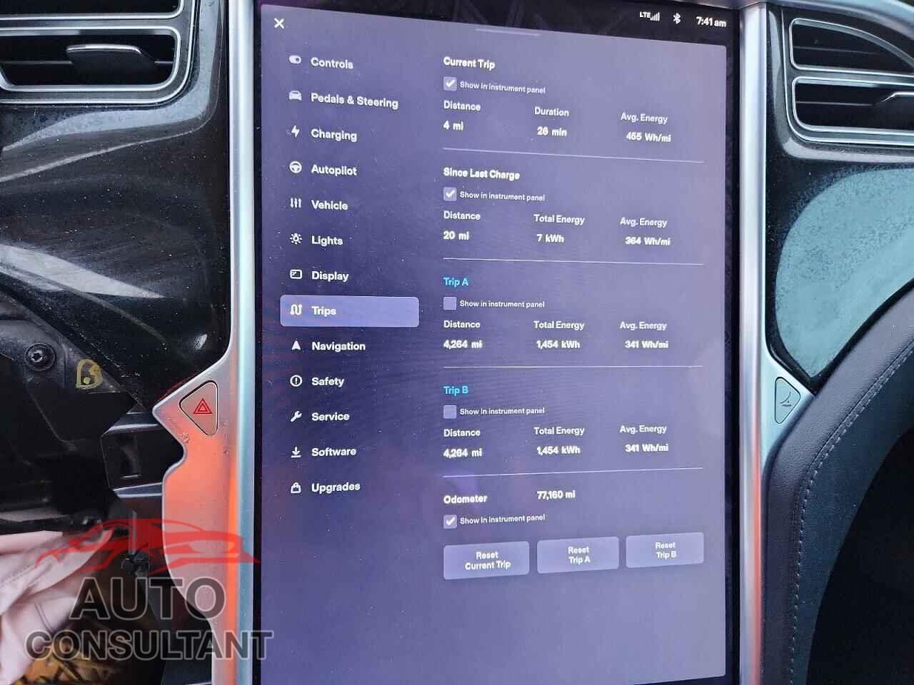 TESLA MODEL S 2015 - 5YJSA1E12FF115822