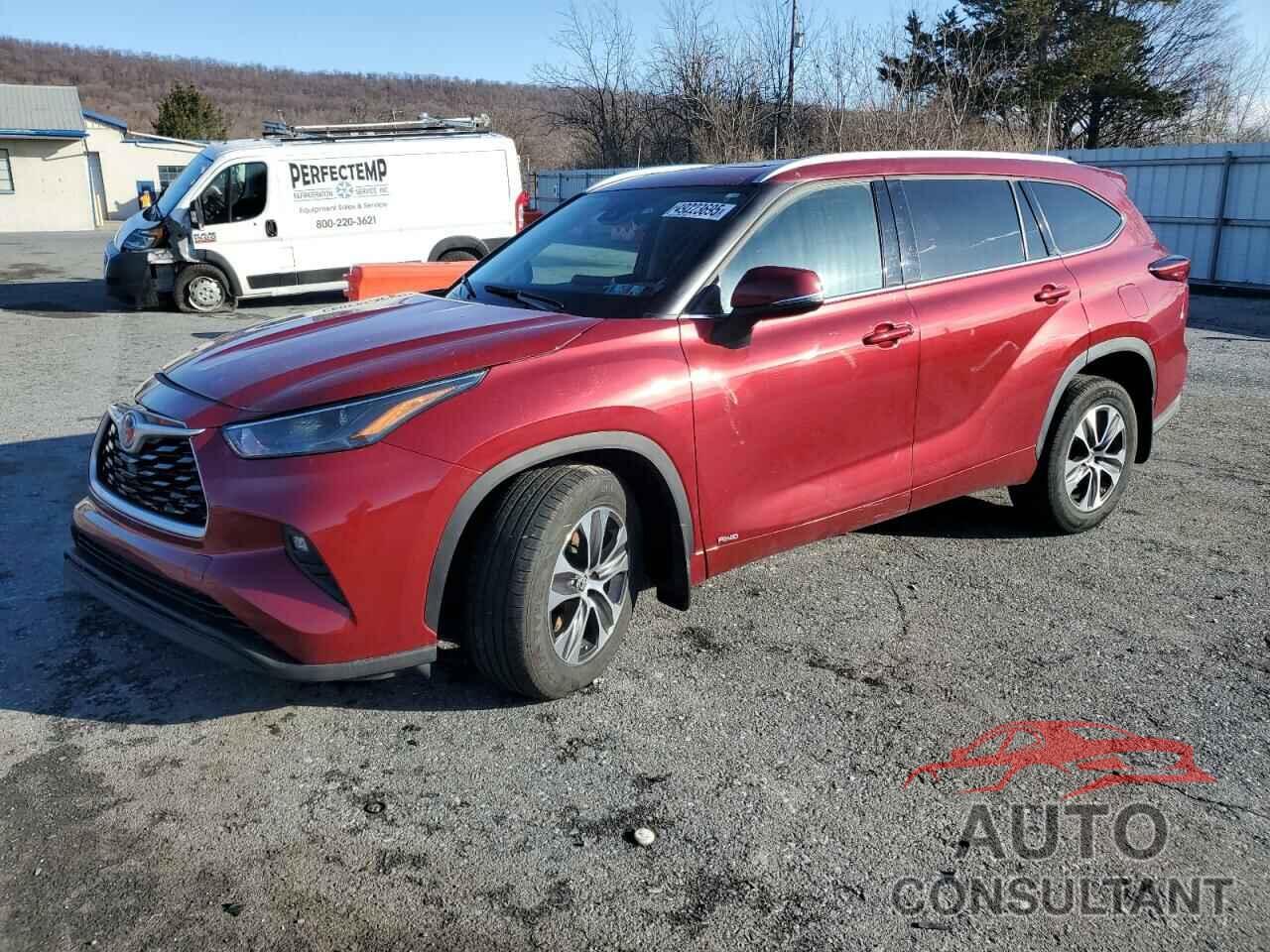 TOYOTA HIGHLANDER 2022 - 5TDGBRCH6NS540794