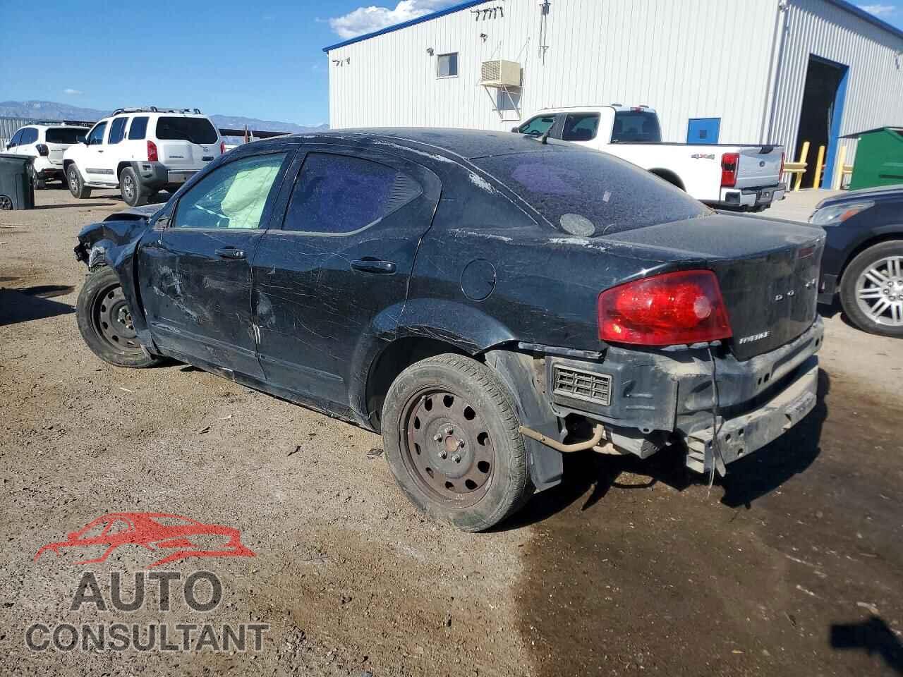 DODGE AVENGER 2012 - 1C3CDZAB9CN260169