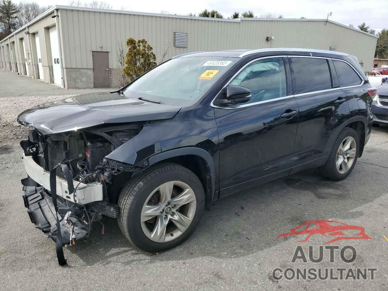 TOYOTA HIGHLANDER 2016 - 5TDDKRFH1GS352525