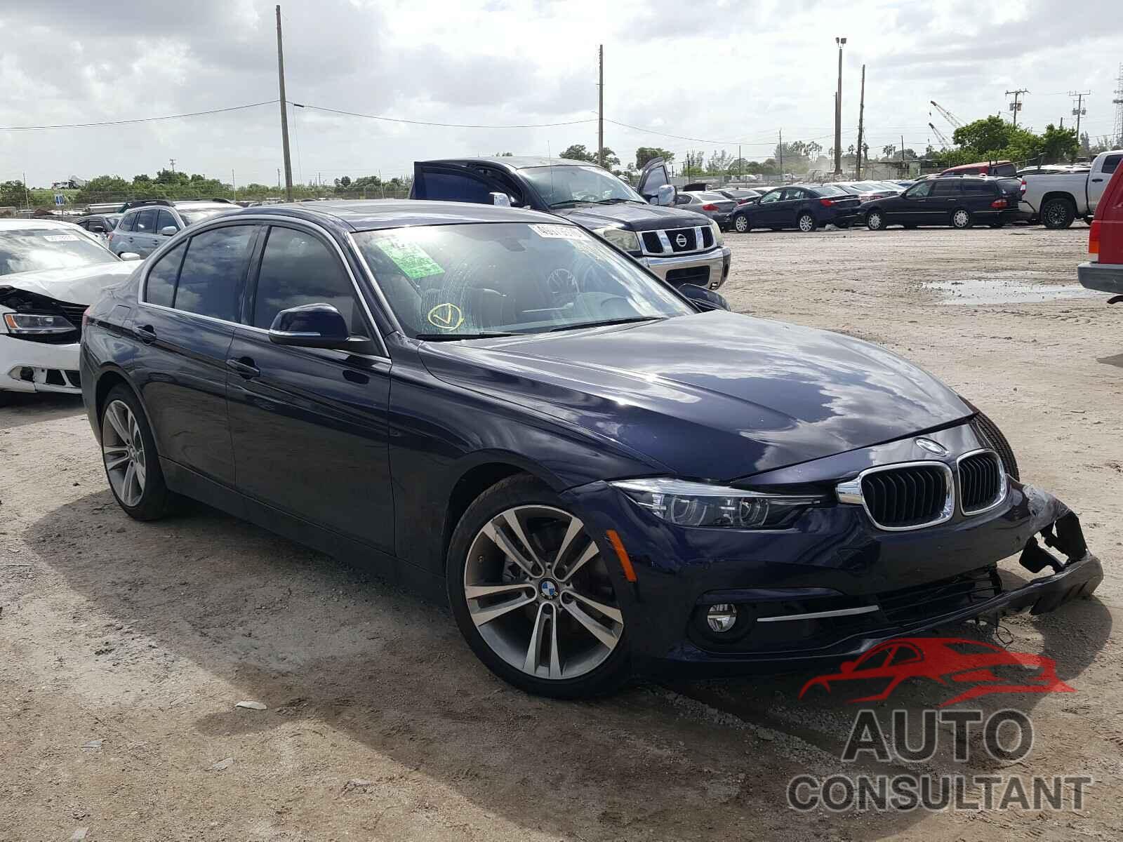 BMW 3 SERIES 2017 - WBA8B9C55HK676014